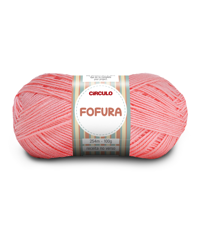 LANA FOFURA CIRCULO 828 CHICLETE